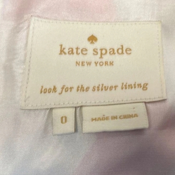 Brand New W/ot Kate Spade ♠️ Geometric Patterned Sleeveless Womens Size 0 - Picture 5 of 12